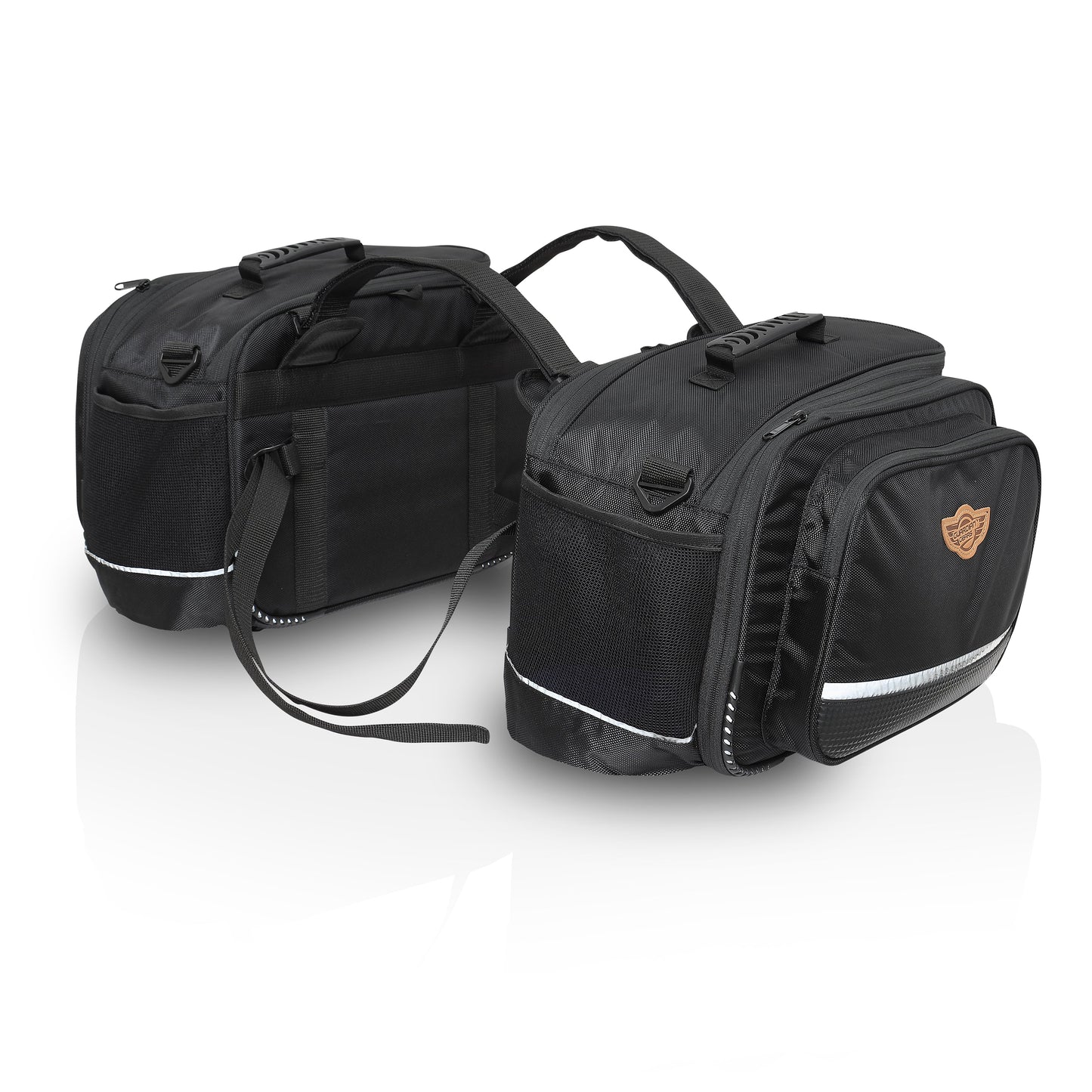Stallion Saddlebag 50Ltrs expandable up to 65Ltrs with Rain Cover and Drybags