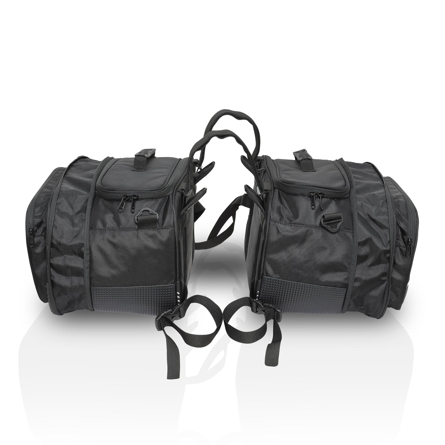 Stallion Saddlebag 50Ltrs expandable up to 65Ltrs with Rain Cover and Drybags
