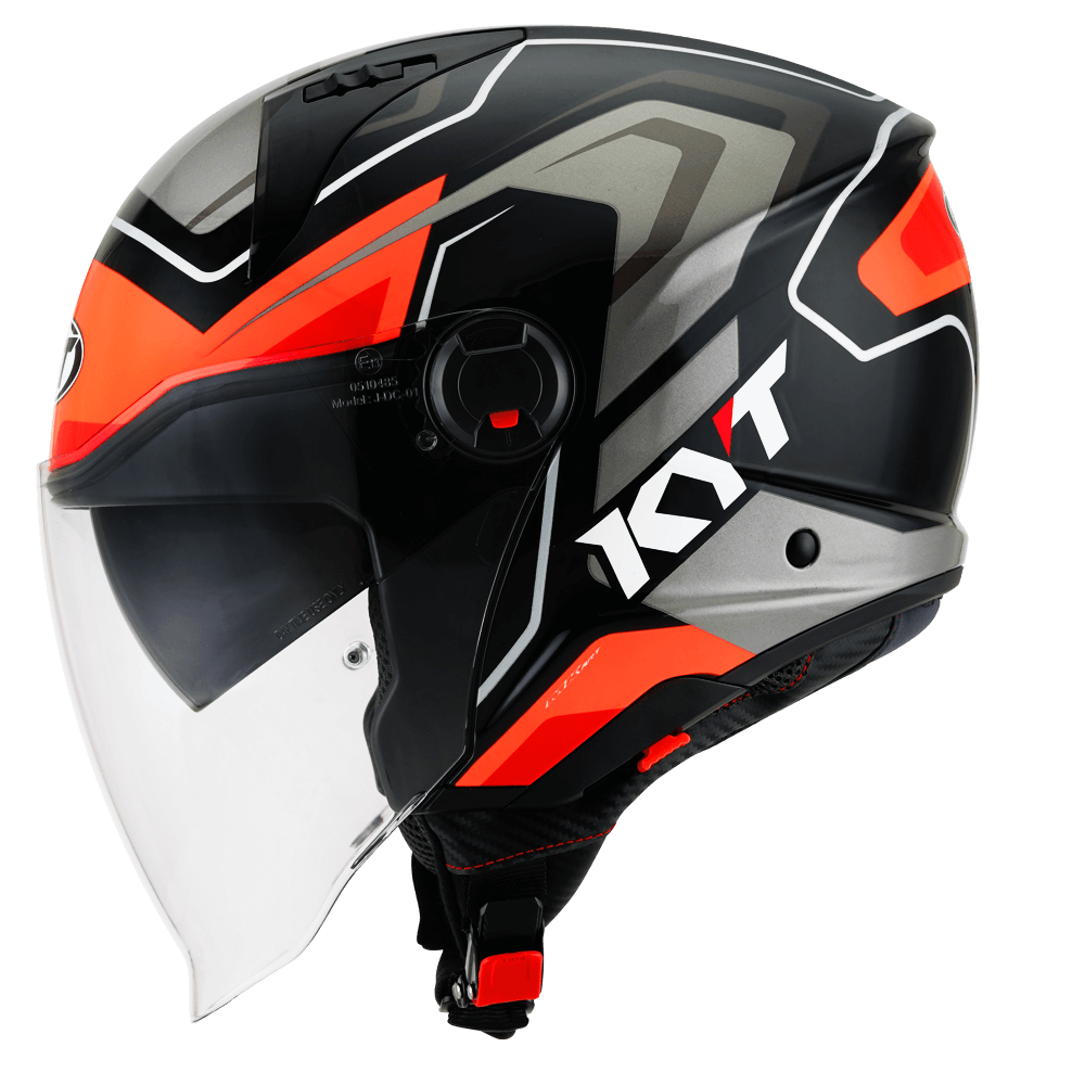 D-CITY OVERTECH BLACK ORANGE FLUO