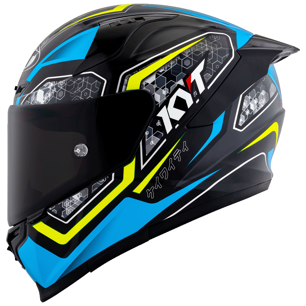 KYT Striker #01 BLACK BLUE