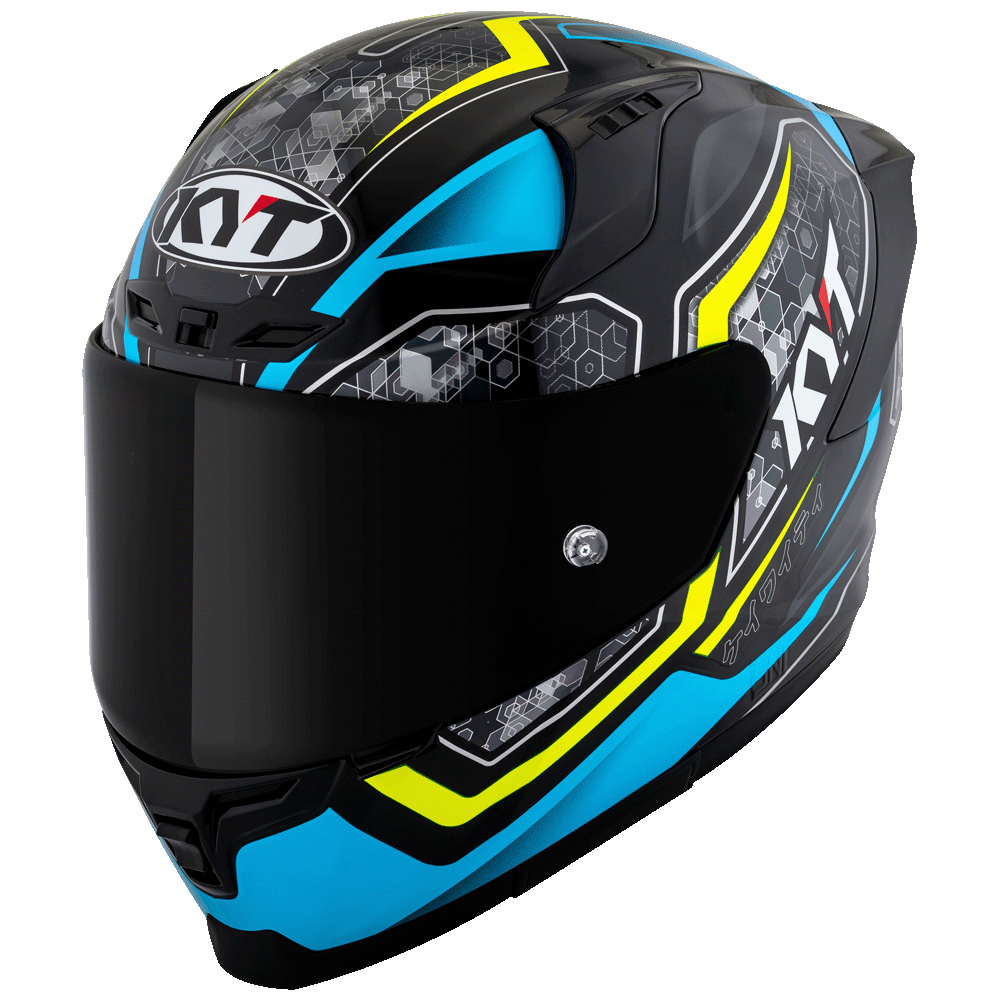KYT Striker #01 BLACK BLUE
