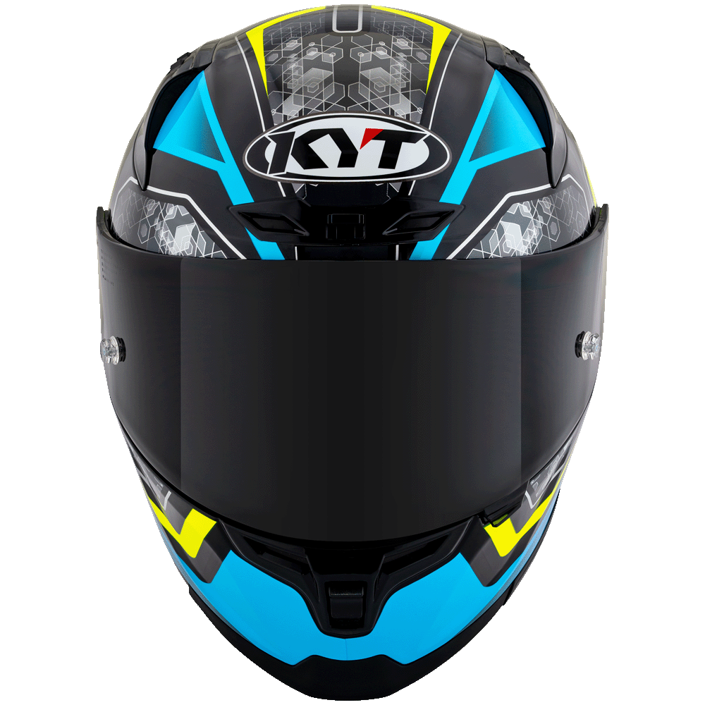 KYT Striker #01 BLACK BLUE