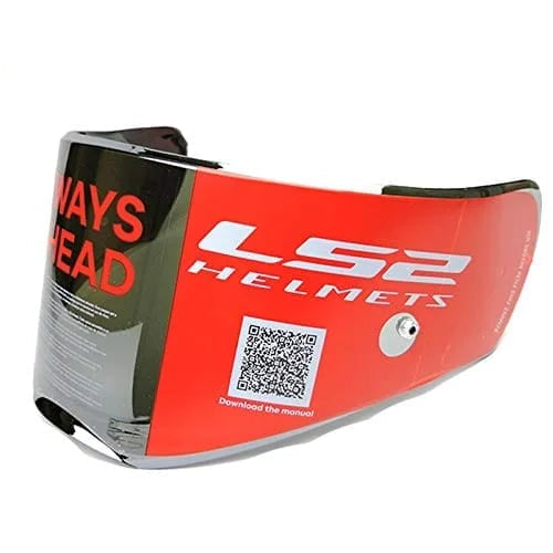 LS2 SPARE IRIDIUM SILVER VISOR FOR FF390 HELMETS