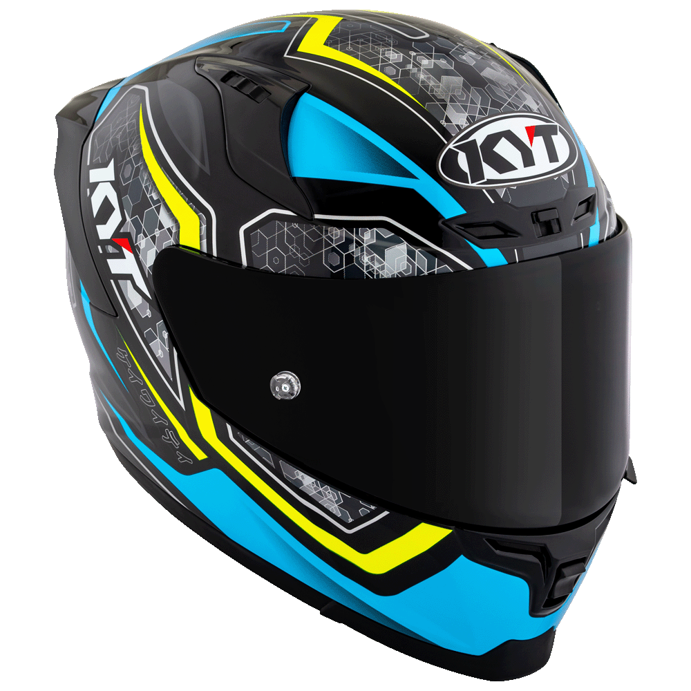 KYT Striker #01 BLACK BLUE