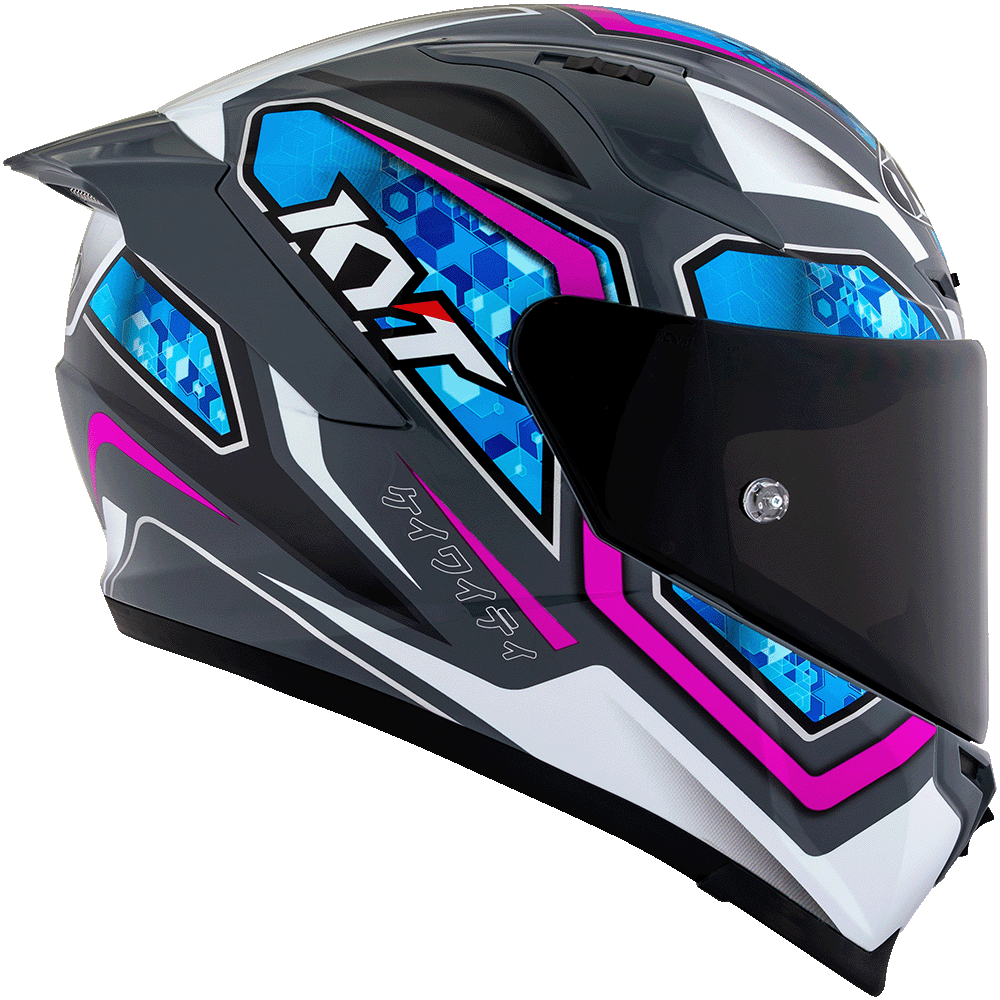 KYT Striker #01 Grl Grey Blue