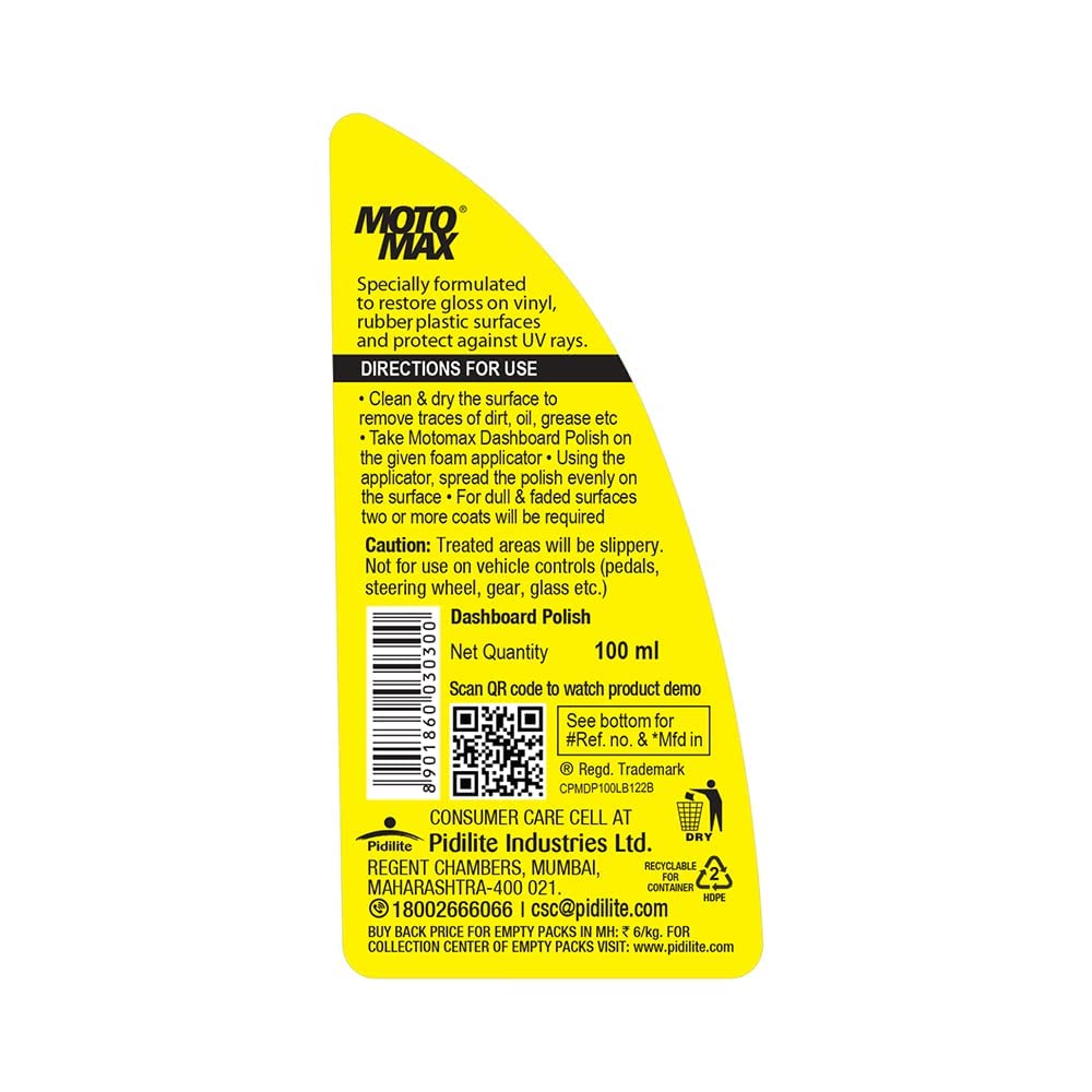 Motomax Dashboard Polish (100ml)