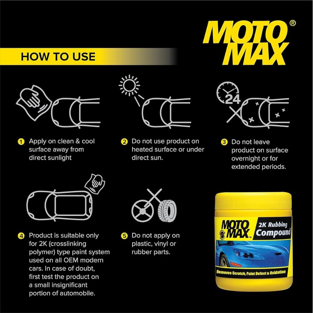 Motomax 2K Rubbing Compound 100g