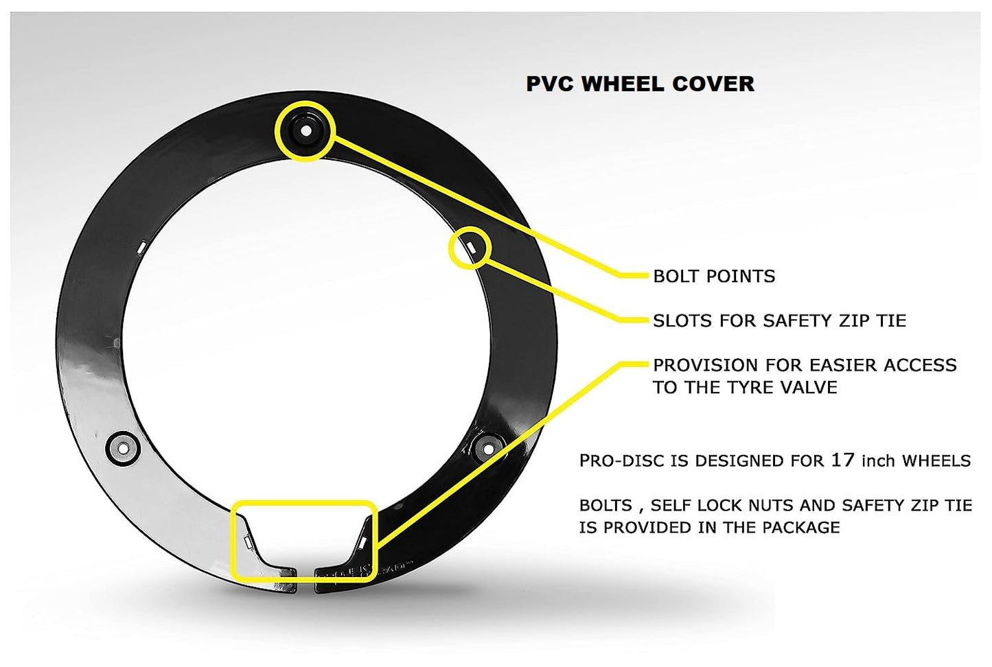 Universal BIKE PVC Wheel Cover