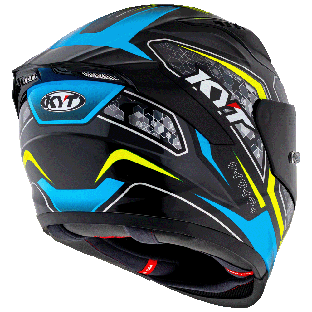 KYT Striker #01 BLACK BLUE