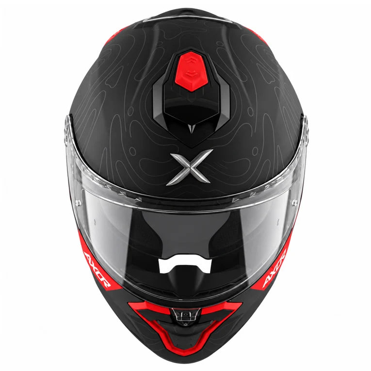 Axor Brutale Airwaves Full Face Helmet with Dual Spoilers