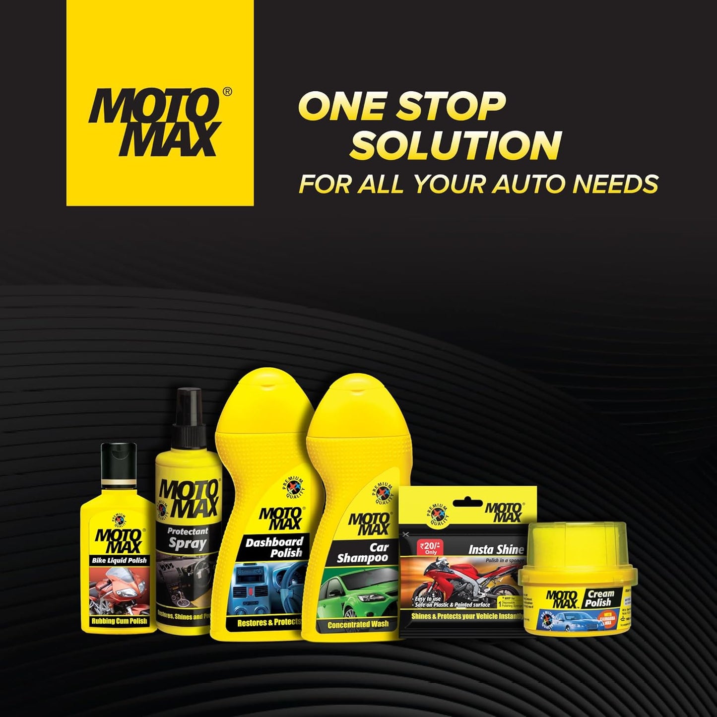 Motomax Cream Polish (60gm)