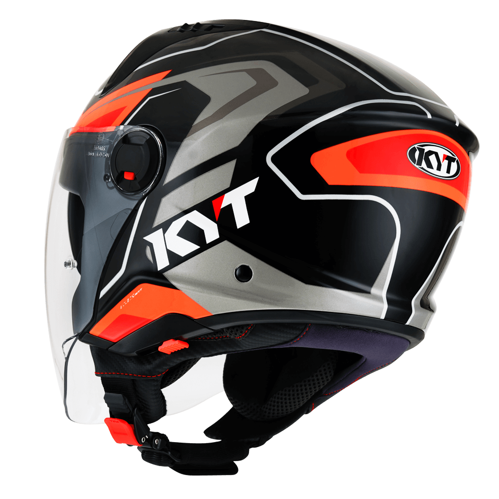 D-CITY OVERTECH BLACK ORANGE FLUO