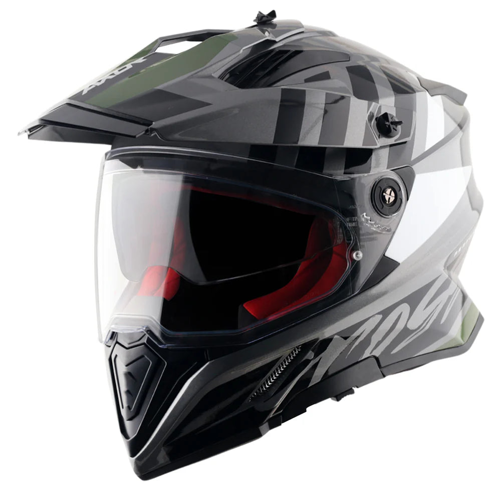 X-Cross Dual Visor Orbit Helmet