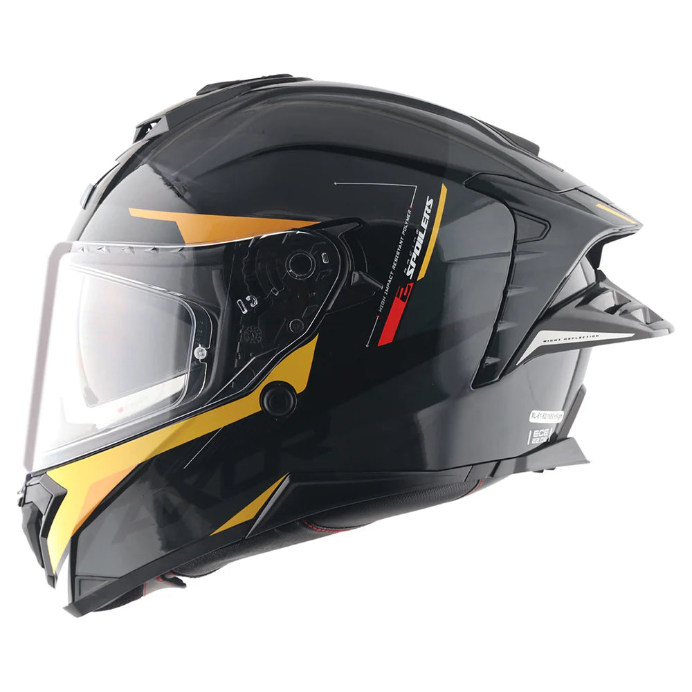 Brutale Kryptic Dual Spoiler Helmet+ Complimentary Balaclava worth 599