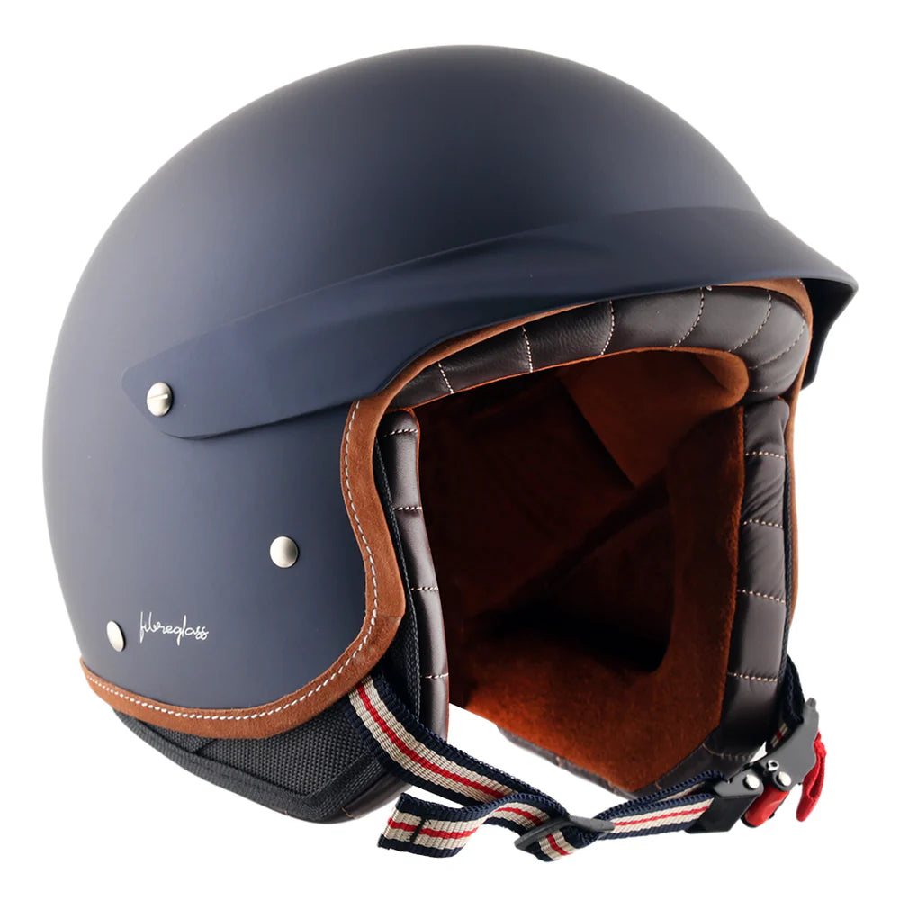 Retro Jet West Helmet with Peak
