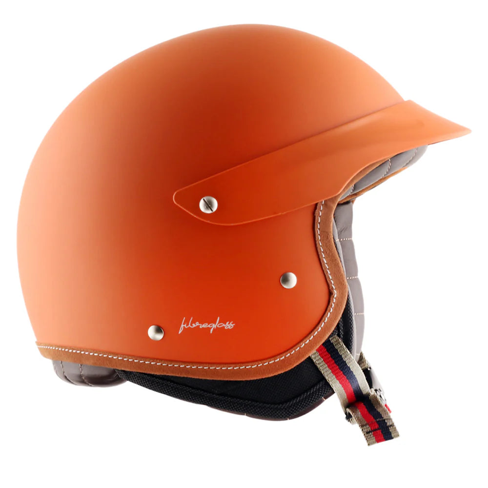 Retro Jet West Helmet with Peak