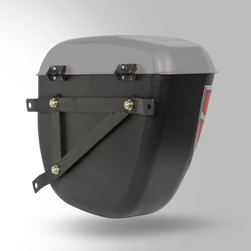 MOBIKE LUGGAGE SAFARI BOX WITH UNIVERSAL FITMENTS SPORTS RED