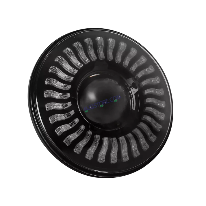 HJG 7 Inch White LED Headlight Chakra