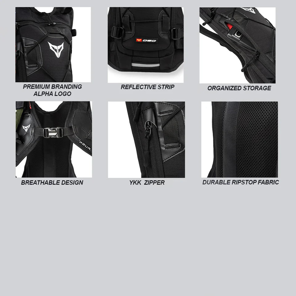 DSG Aqua 2L Hydration Bag WITHOUT BLADDER