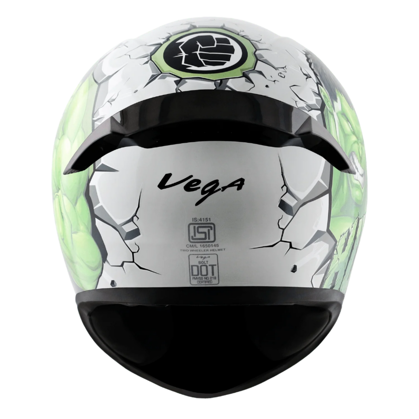 Bolt Marvel Hulk Edition Helmet