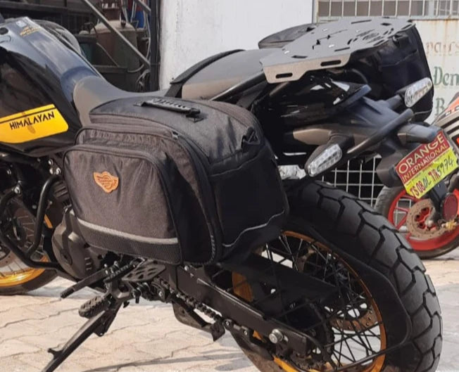 Stallion Saddlebag 50Ltrs expandable up to 65Ltrs with Rain Cover and Drybags