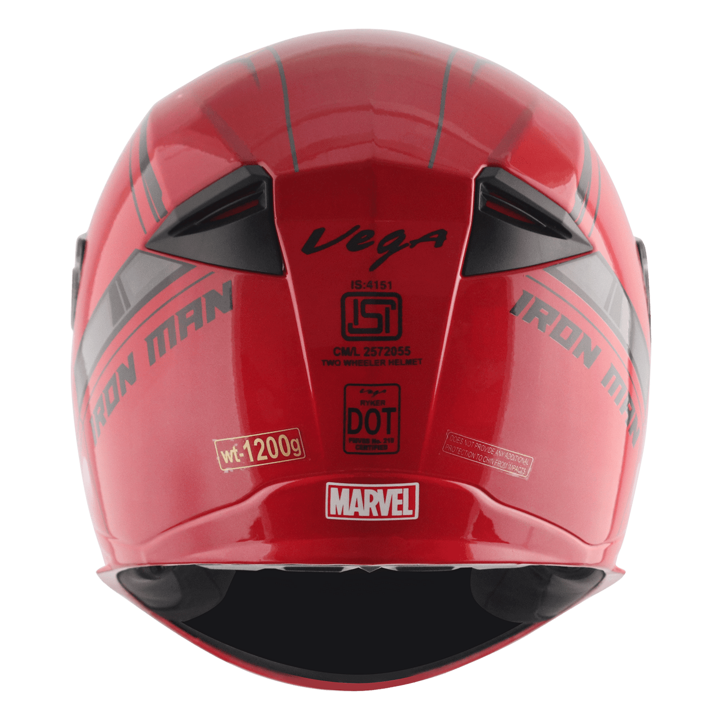 Ryker Marvel Iron Man Edition Helmet