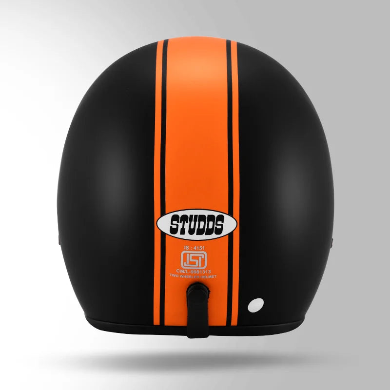 JETSTAR CLASSIC D3 DECOR ORANGE PIN STRIP MATT BLACK