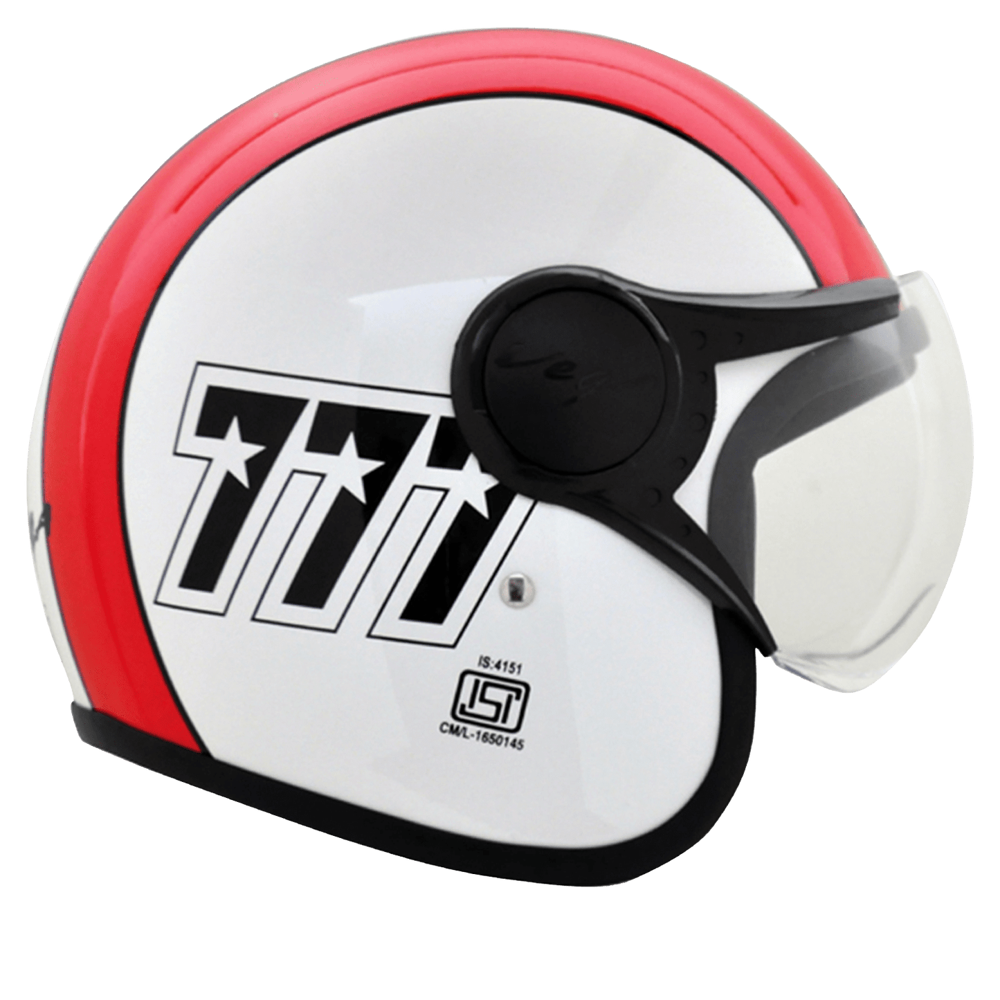 Jet 777 W/Visor Helmet