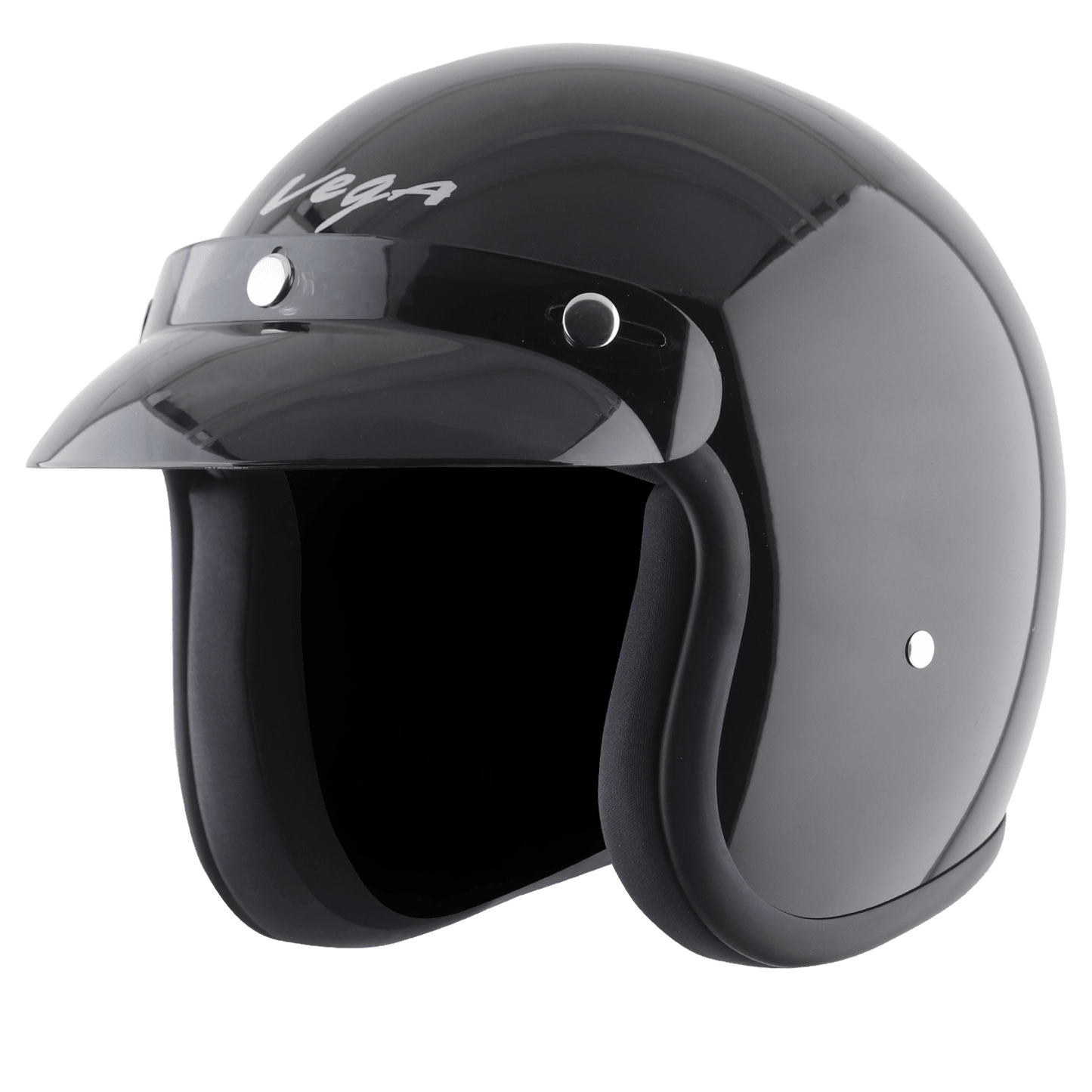 Jet With Peak Helmet