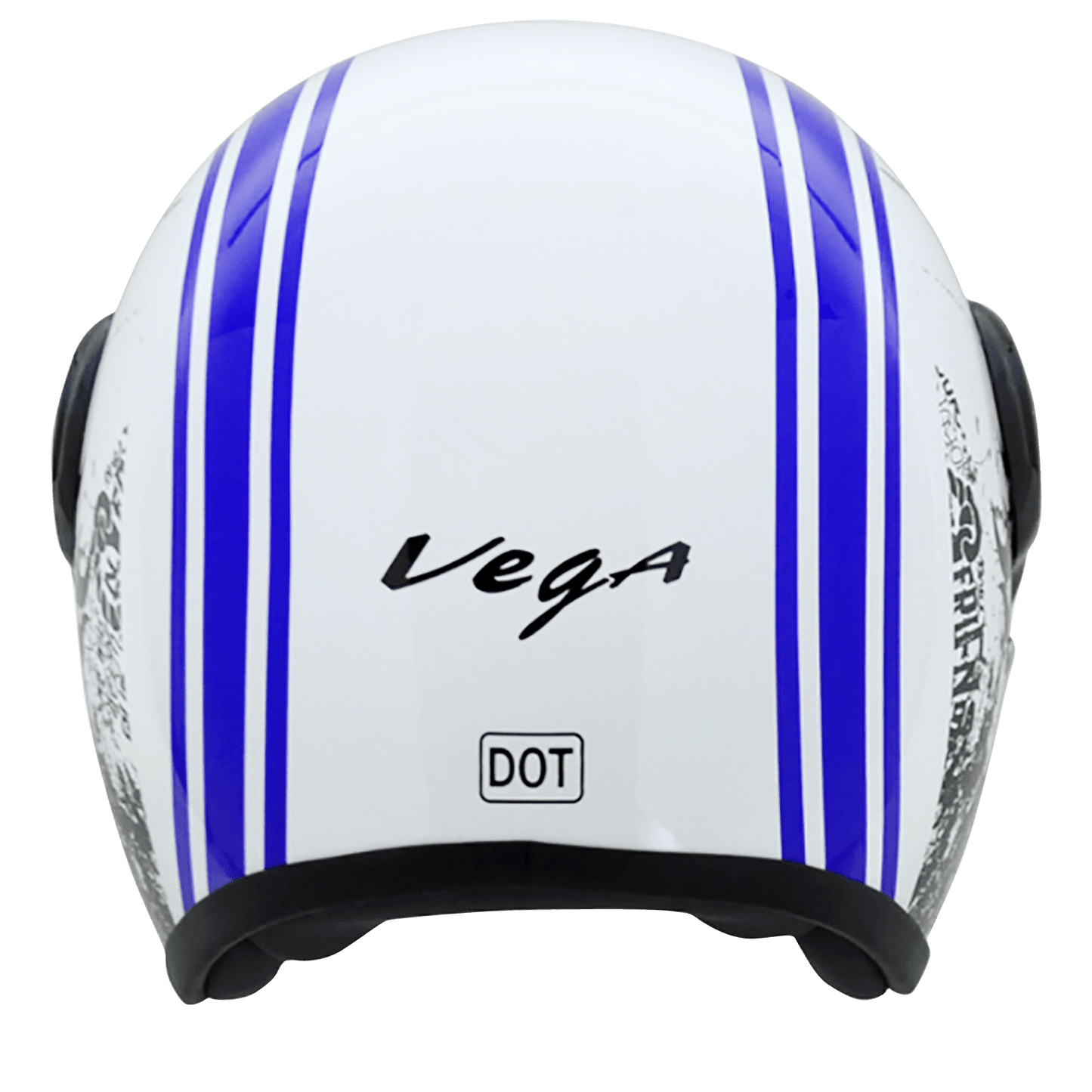 Jet Old School WVisor Helmet