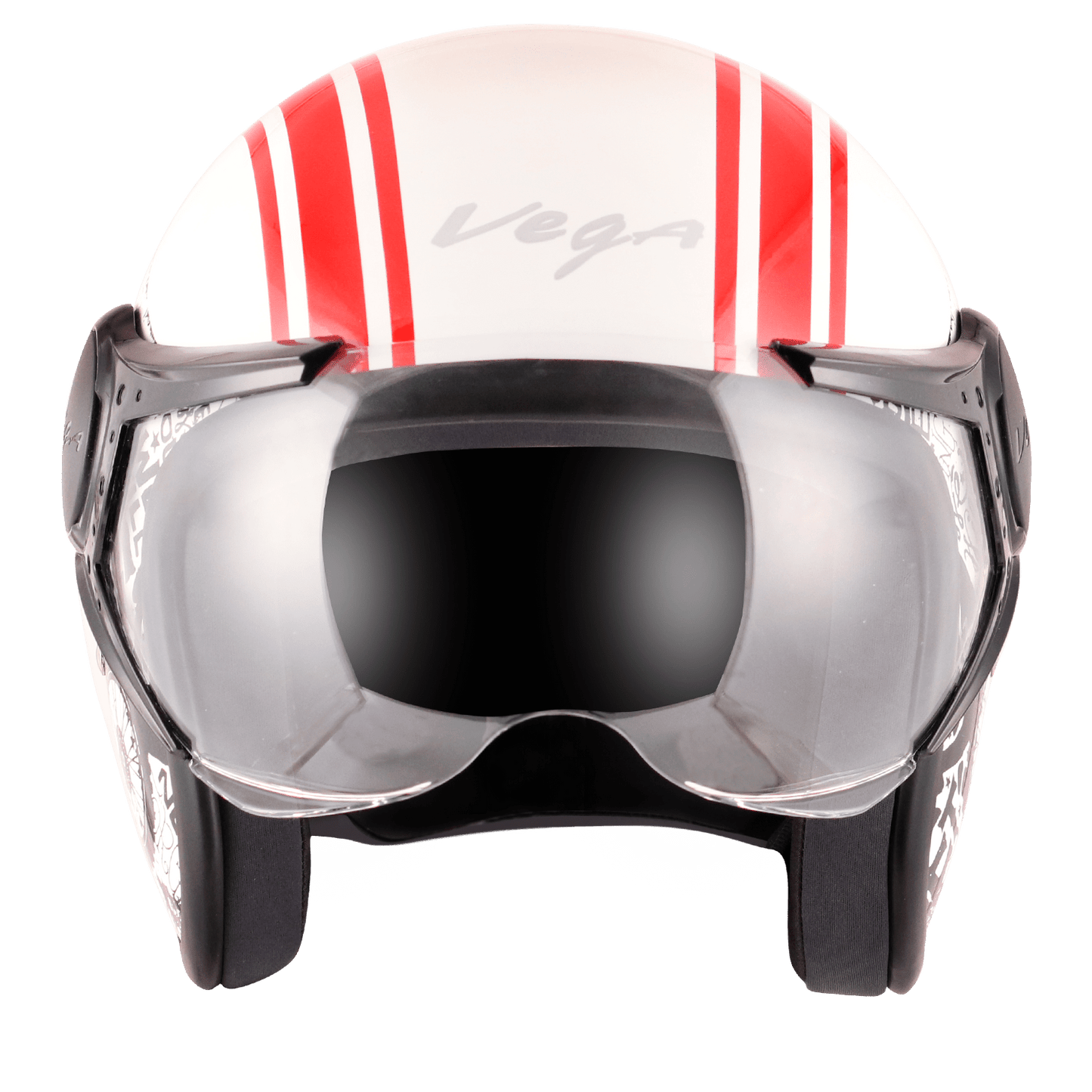 Jet Old School WVisor Helmet