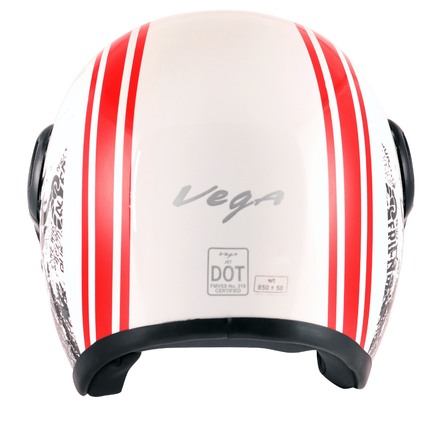Jet Old School WVisor Helmet
