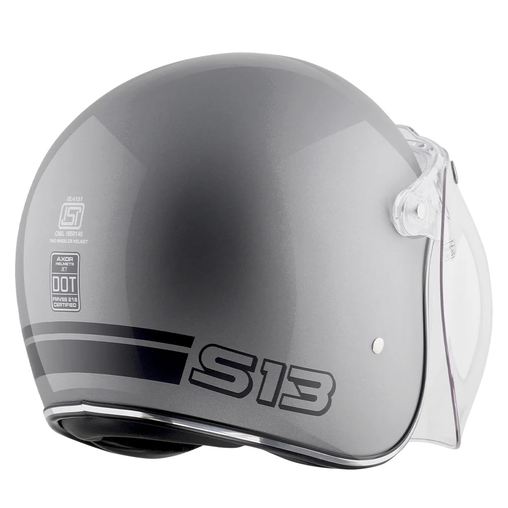 Retro Jet Sportz S13 Helmet