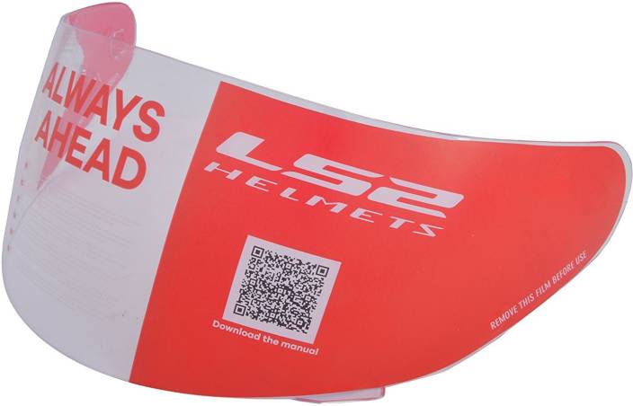 LS2 SPARE CLEAR VISOR FOR FF352 / FF391 HELMETS