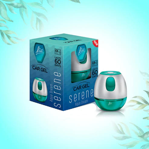Lia Car Dashboard Gel - Aqua Dream - CAR PERFUME
