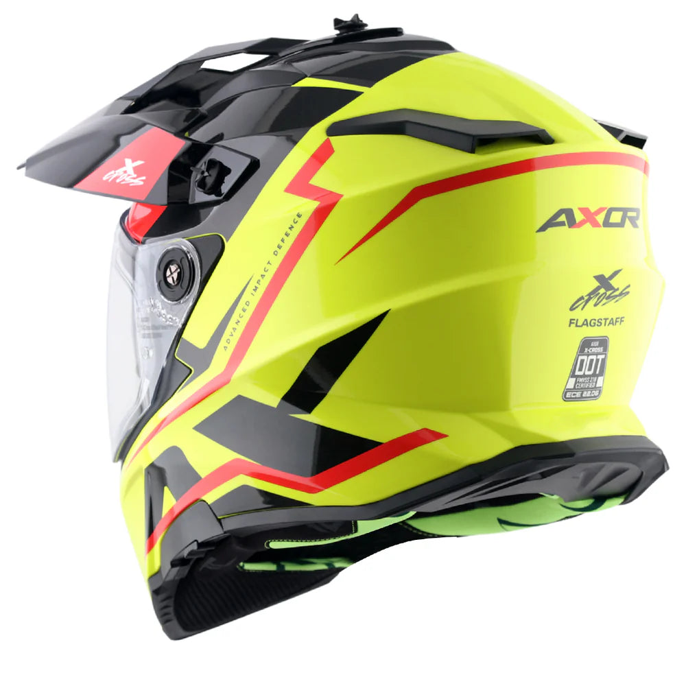 X-Cross Dual Visor Flagstaff Helmet