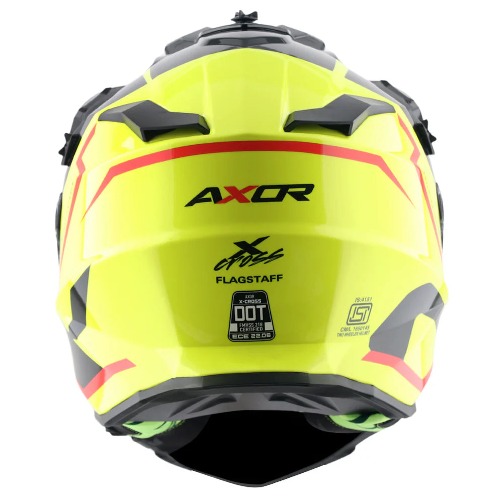 X-Cross Dual Visor Flagstaff Helmet