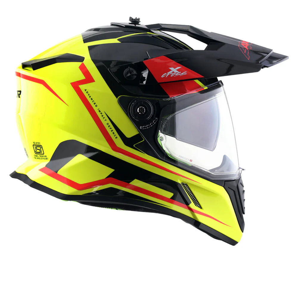 X-Cross Dual Visor Flagstaff Helmet