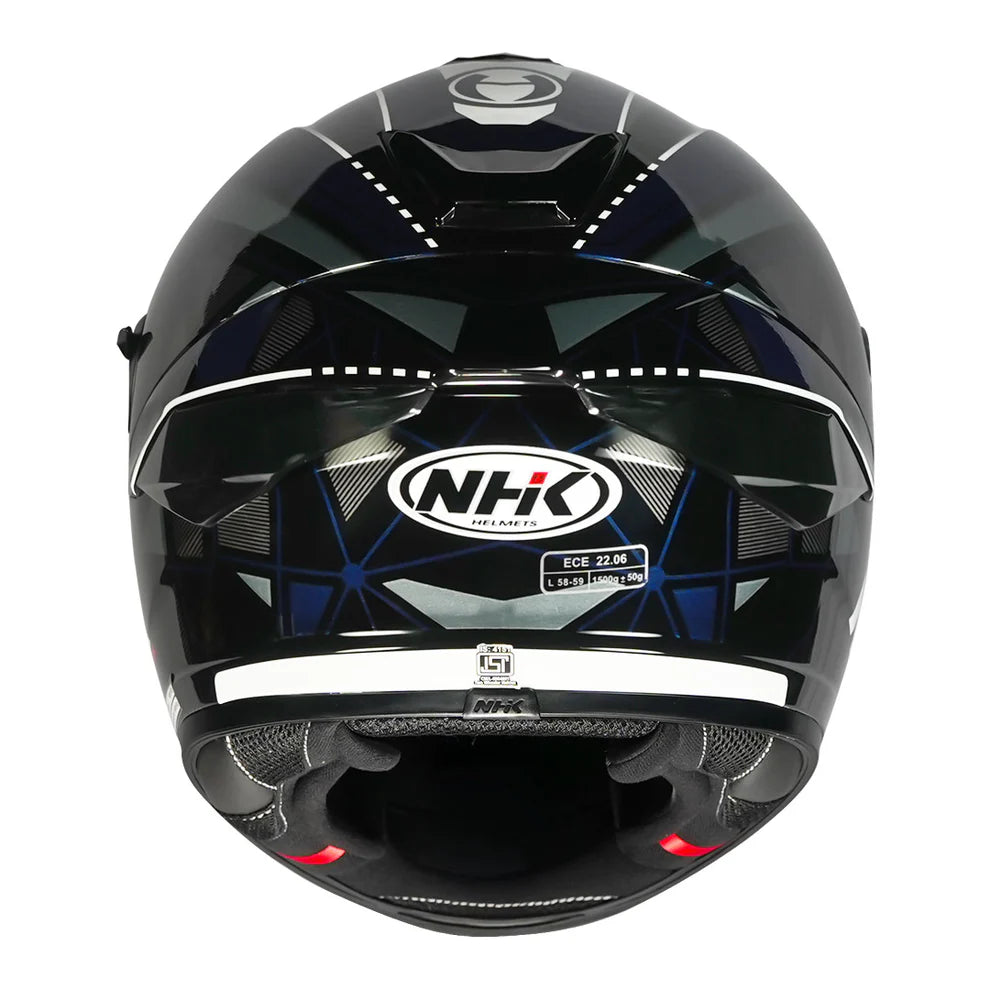 K5R TRIANGLE BLACK BLUE GLOSSY