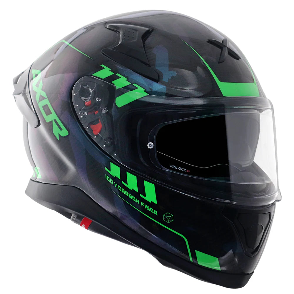 Apex Gloss Carbon Small Checks Helmet
