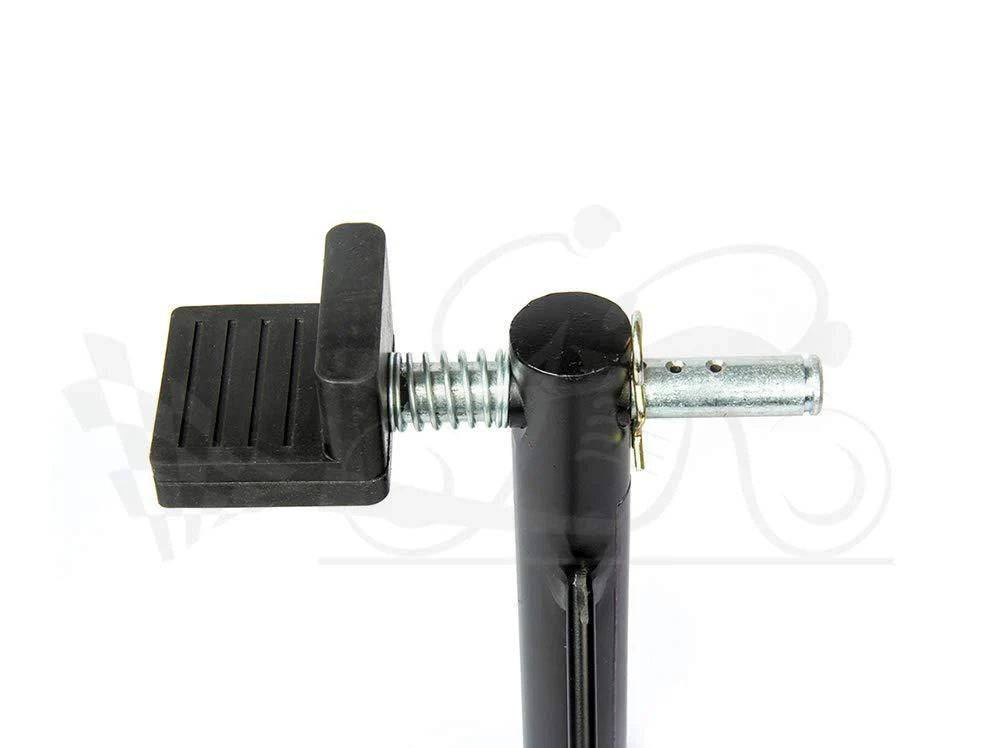 Non-Dismantable Universal Rear Paddock Stand with Skate Wheels