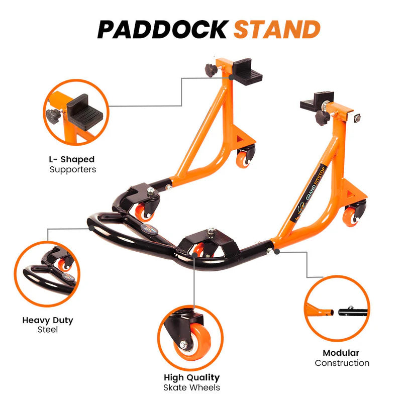 Dismantable Paddock Stand with 360 Rotation