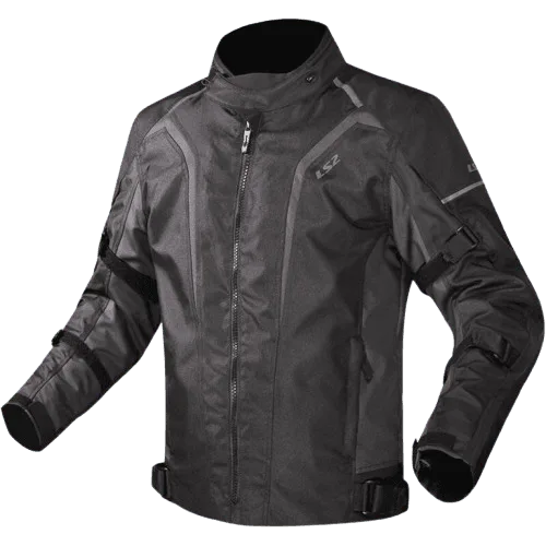 LS2 SEPANG BLACK DARK GREY JACKET