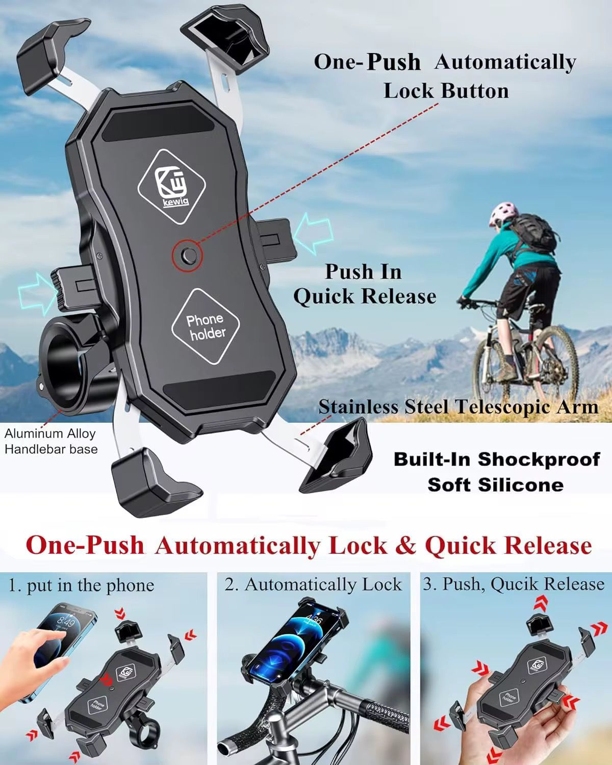 BIKE PHONE HOLDER M11-C