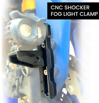 CNC SHOCKERS (FORK) FOG LIGHT CLAMP