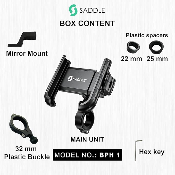 SADDLE BPH 1 BIKE PHONE HOLDER
