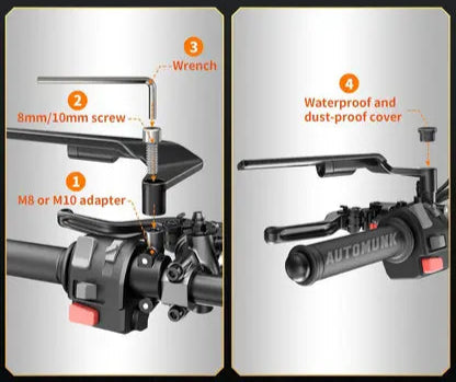 STEALTH MIRROR YOKE FITTING