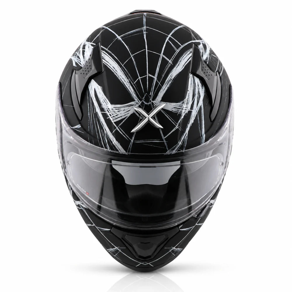 Axor Apex Marvel Spider Man Edition Full-Face Helmet With Spoiler