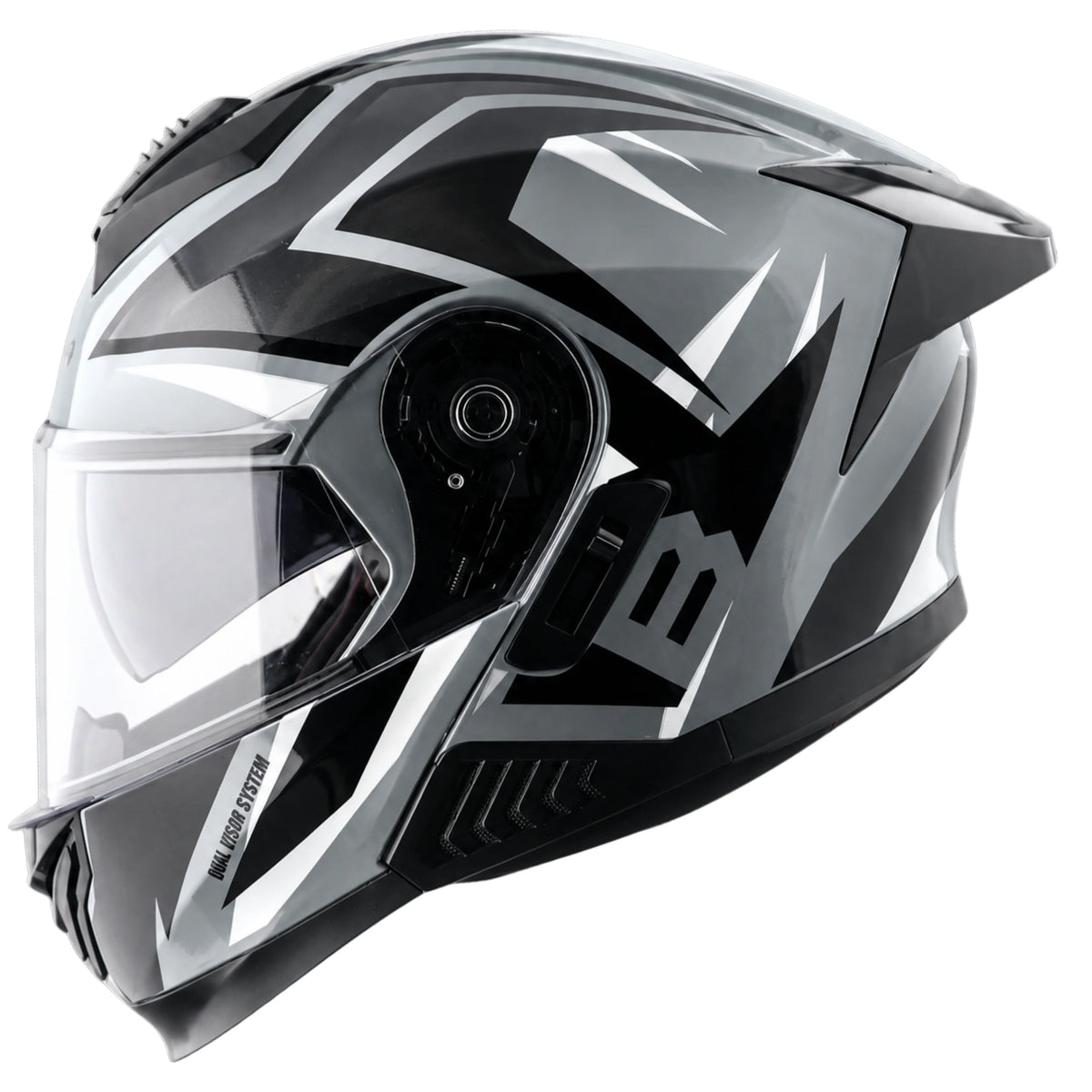 Vega Boolean Optimus Flip-up Helmet with spoiler