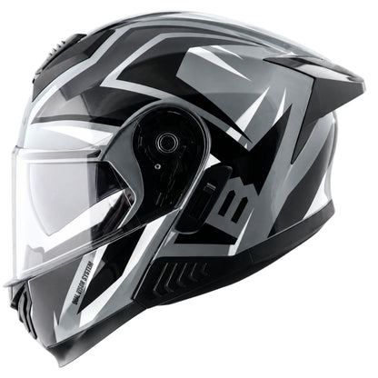 Vega Boolean Optimus Flip-up Helmet with spoiler